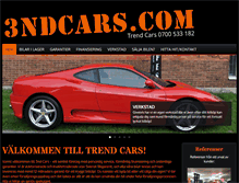 Tablet Screenshot of 3ndcars.com
